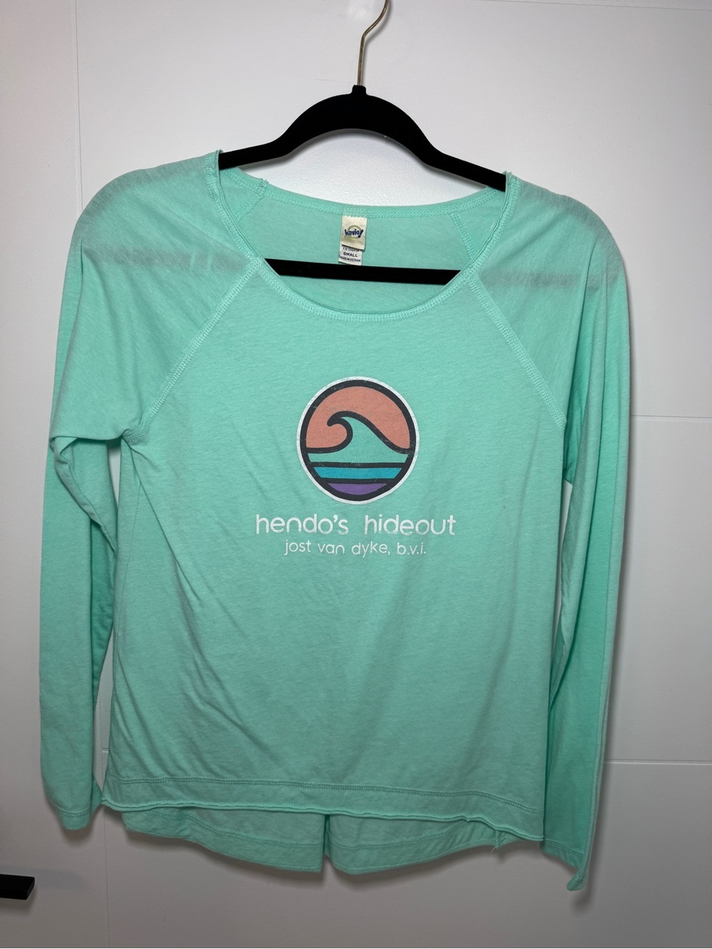 Women's BVI Long-Sleeve Graphic Top